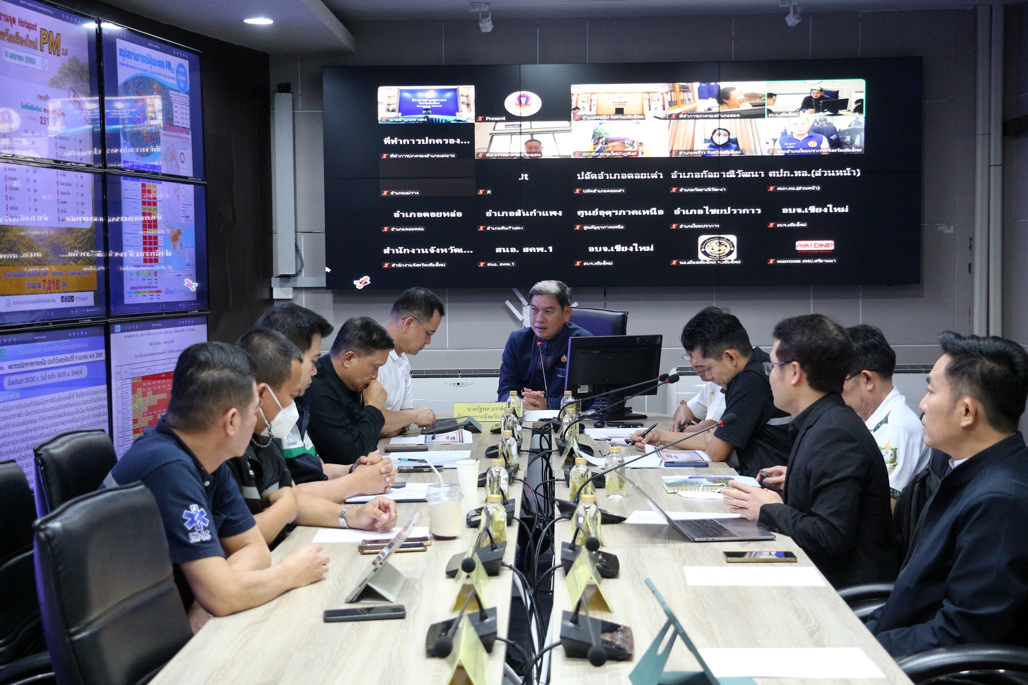  เชียงใหม่ ระดมทุกมาตรการควบคุมสถานการณ์ไฟป่า&ndash;ฝุ่น PM2.5