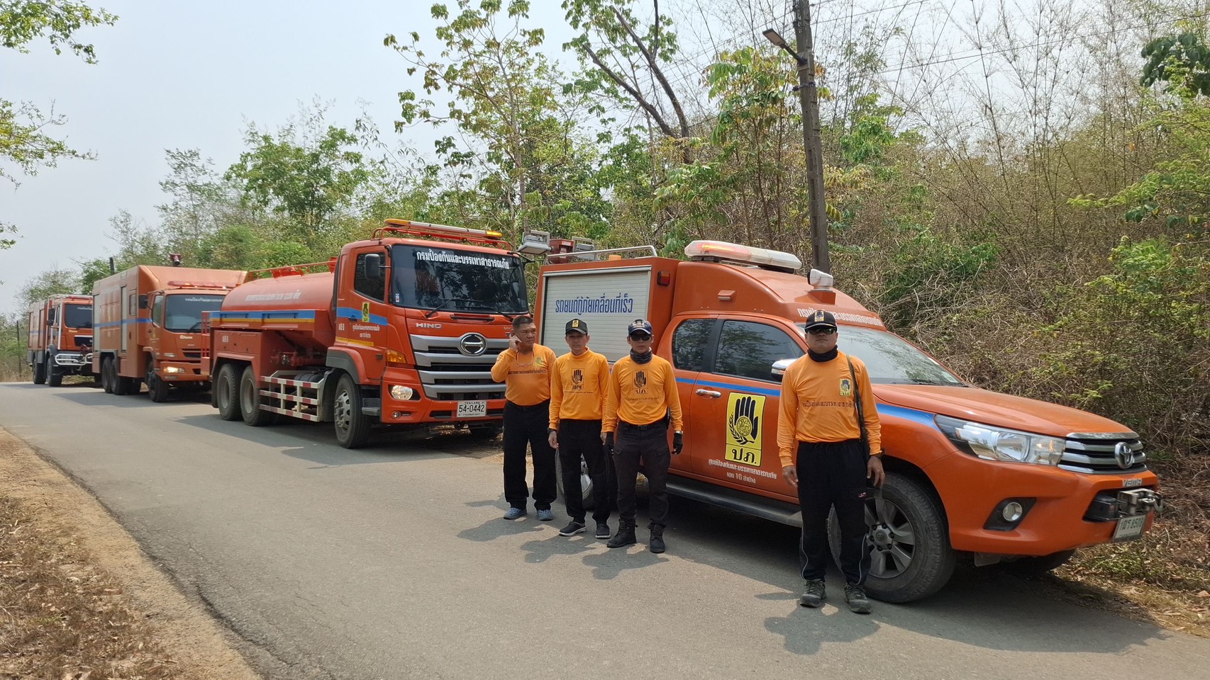 เชียงใหม่เดินหน้าคุมไฟป่า-ฝุ่น PM2.5 ลาดตระเวนพื้นที่เสี่ยง พร้อมฉีดพ่นละอองน้ำลดผลกระทบประชาชน