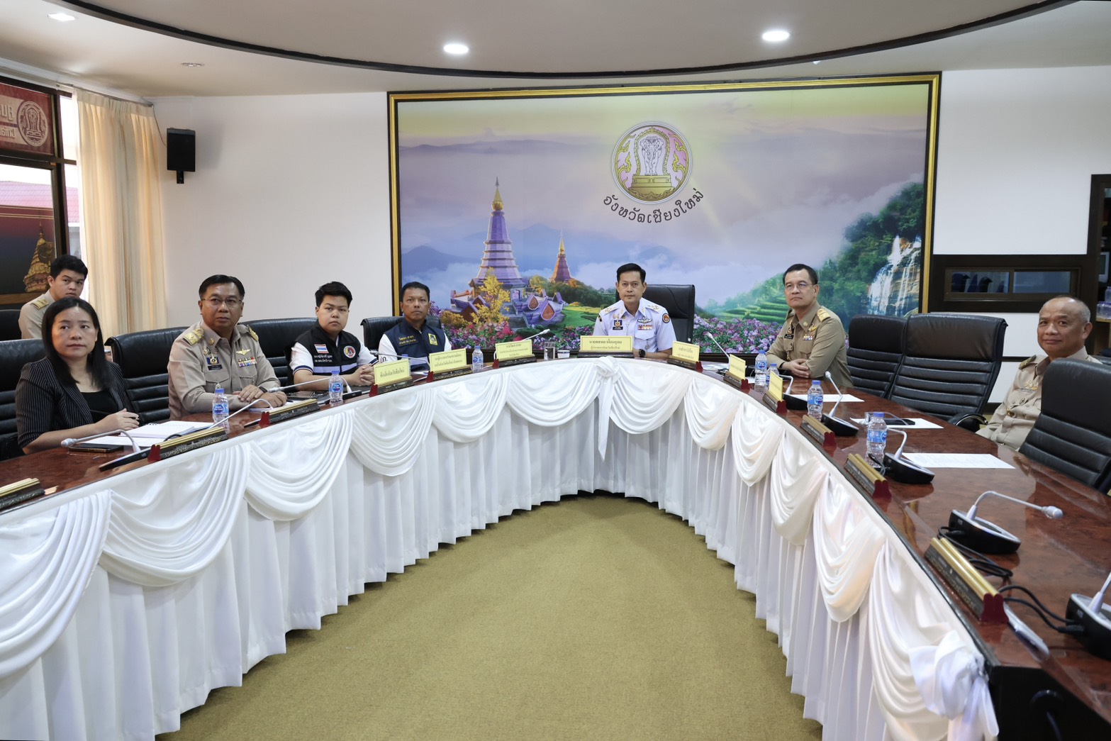 จังหวัดเชียงใหม่ ร่วมประชุม บกปภ.ช. ติดตามสถานการณ์อุทกภัย นายกฯ กำชับเร่งช่วยเหลือประชาชน พร้อมเดินหน้าฟื้นฟูพื้นที่น้ำลด