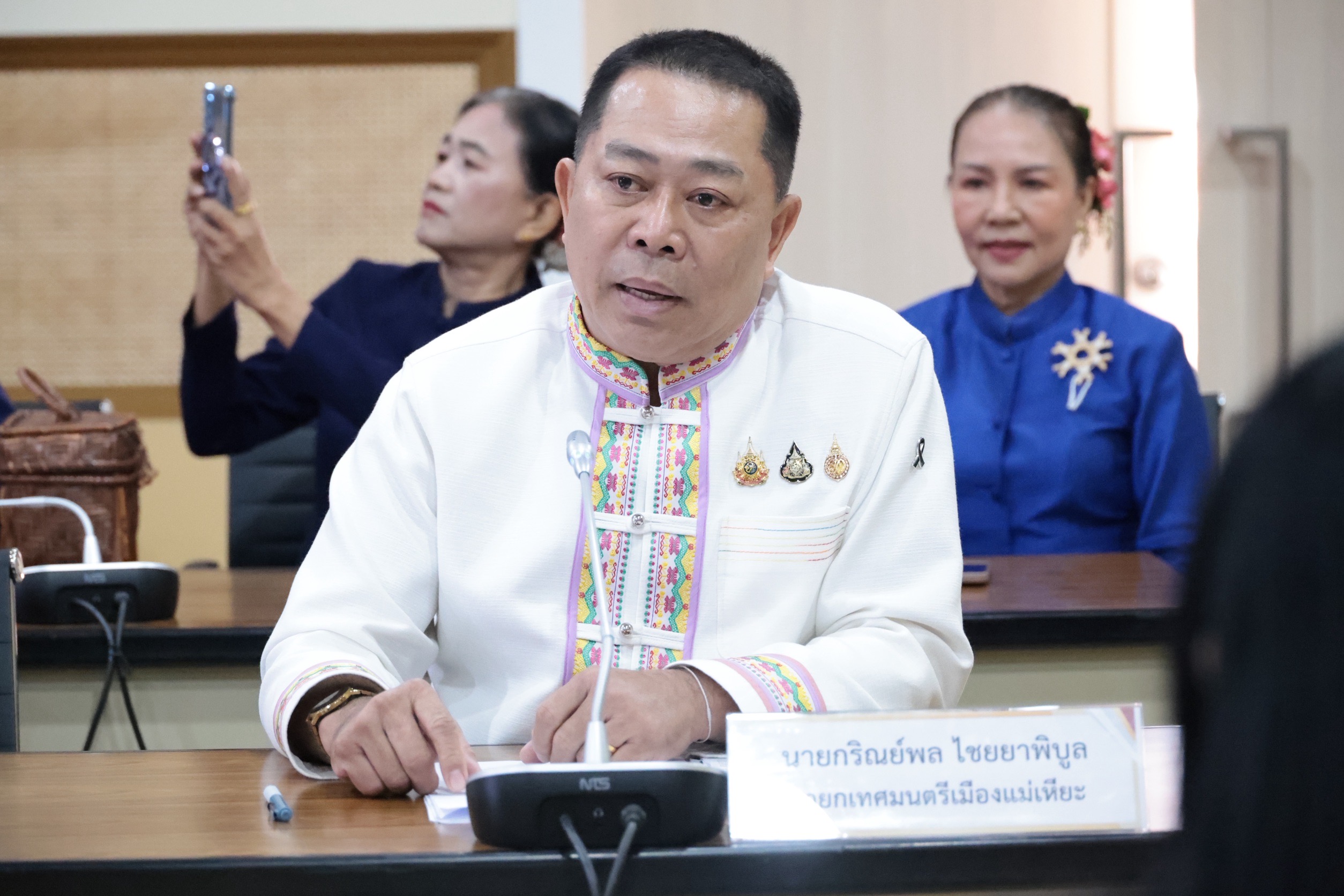 เทศบาลเมืองแม่เหียะเชิญชวนพุทธศาสนิกชนร่วมสืบสานประเพณีตักบาตรเทโวโรหณะ ที่อุทยานหลวงราชพฤกษ์